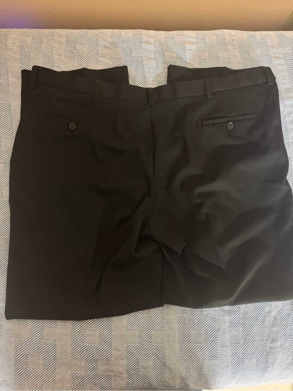 Men's Black Dress Pants 44x32 - Picture 6 of 6